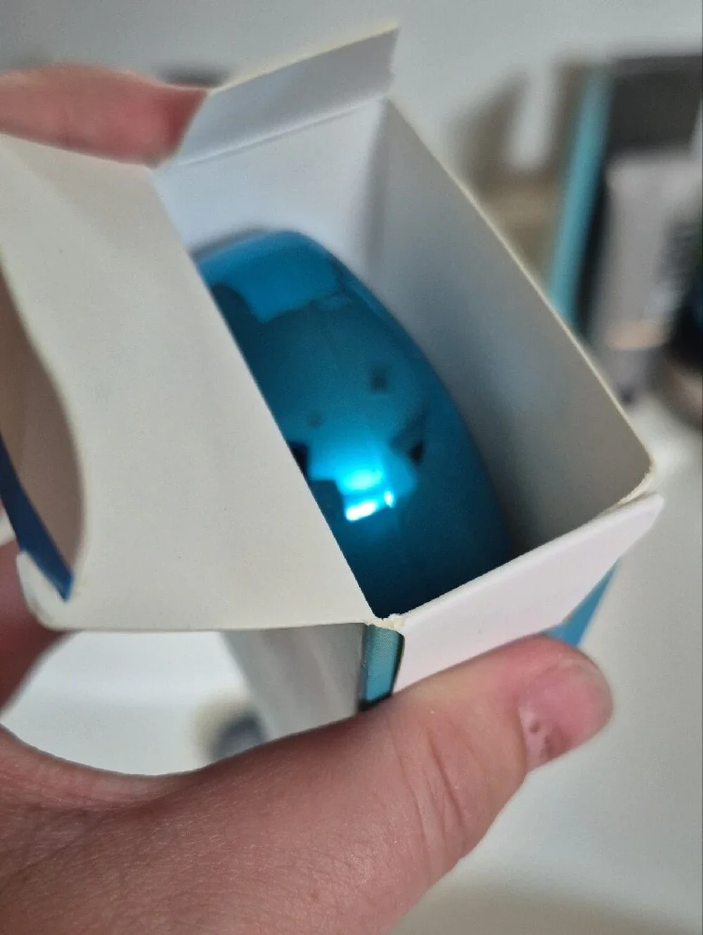 Blue Hair Removal & Exfoliation Device